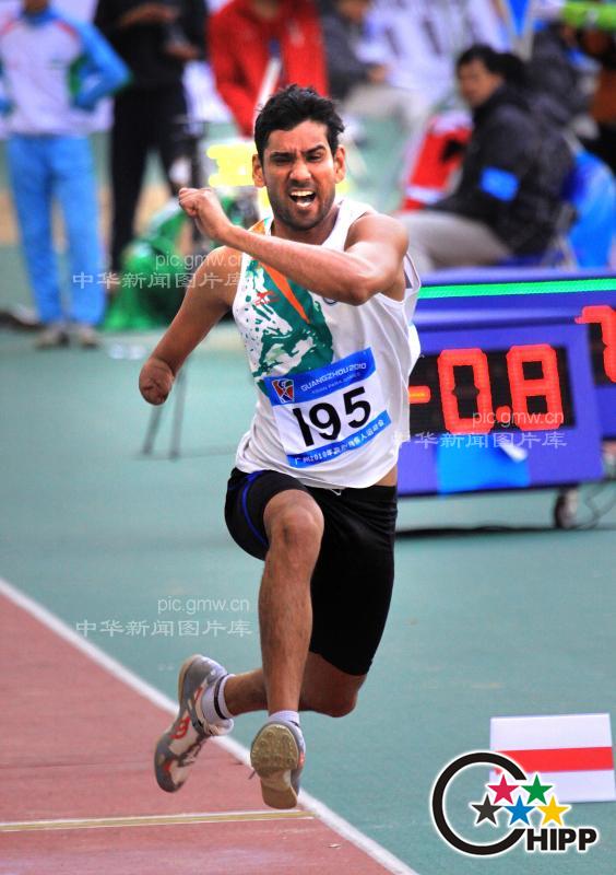 生命的赞歌--亚洲残疾人运动会上的运动员_新
