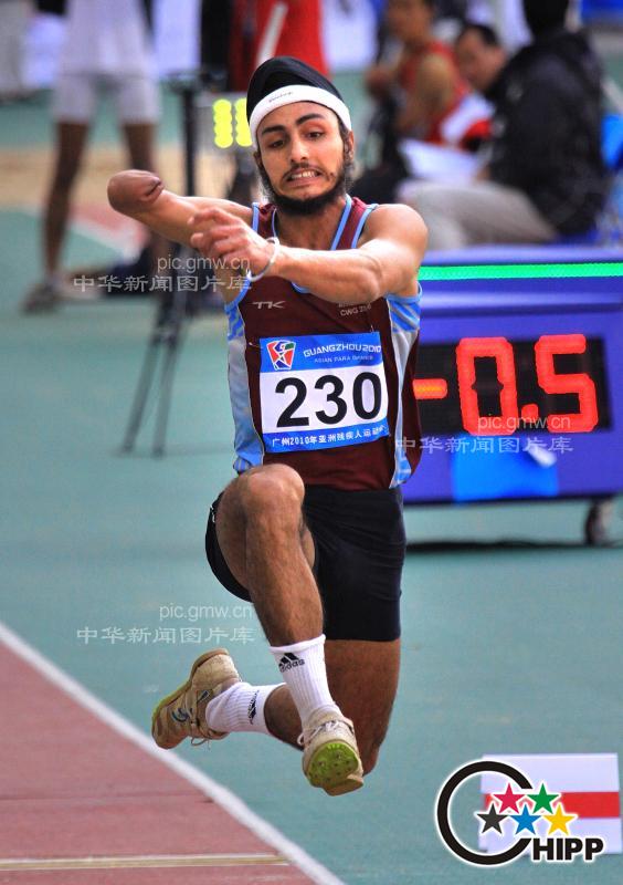 生命的赞歌--亚洲残疾人运动会上的运动员_新
