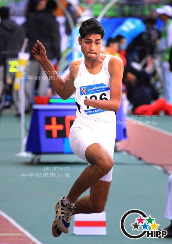 生命的赞歌--亚洲残疾人运动会上的运动员_新