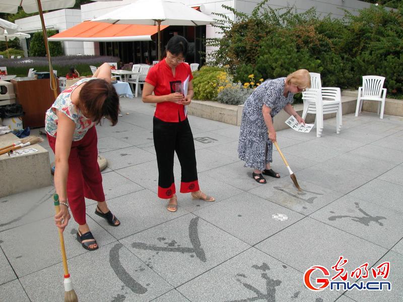 瑞士洛桑的中国文化爱好者_新闻