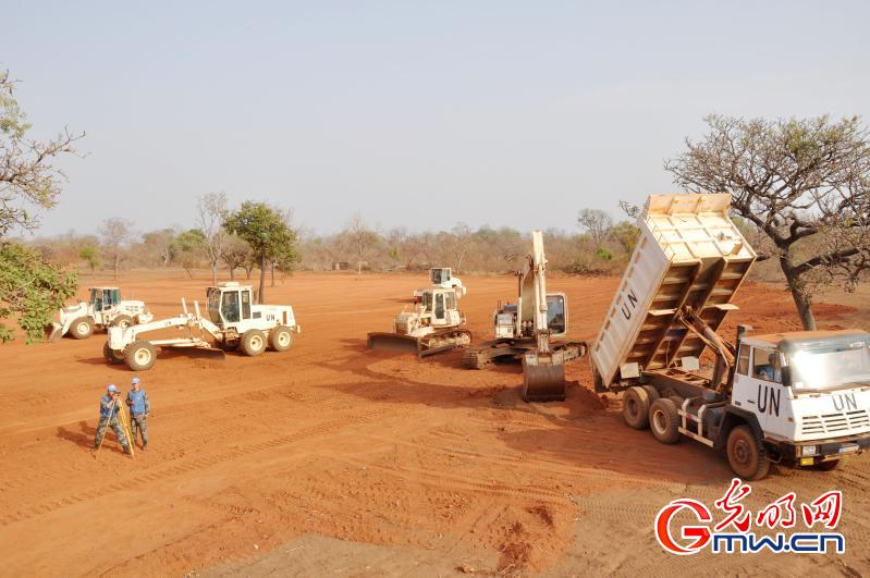 维和工程兵全力推进马普尔DDR工程建设_新闻