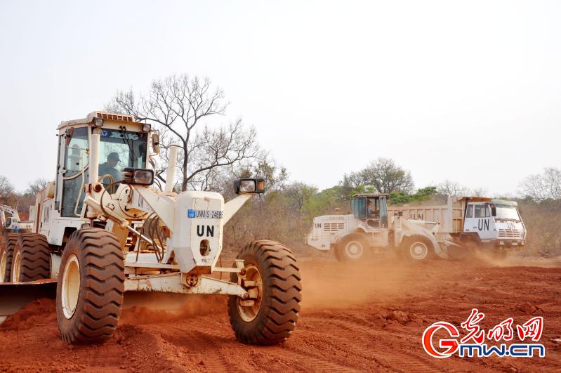 维和工程兵全力推进马普尔ddr工程建设_新闻