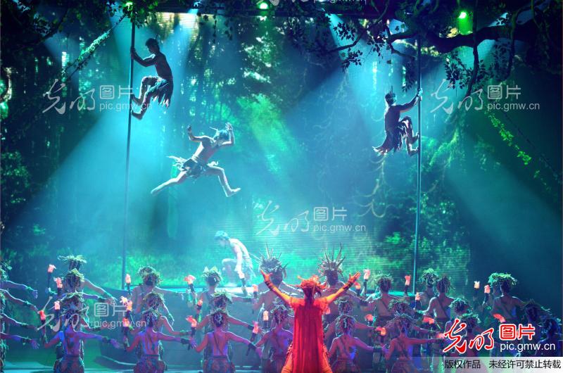 杭州宋城景区千古宋城情演出_新闻