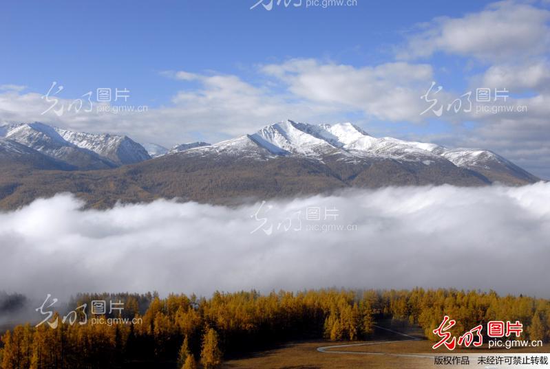 唯美梦幻喀纳斯_创意--风光旅游