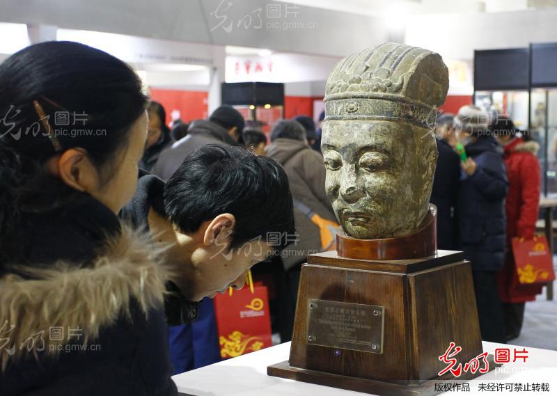 1300多年前的文物亮相北京文物国际博览会_新