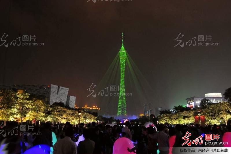 2012广州国际灯光节开幕图片