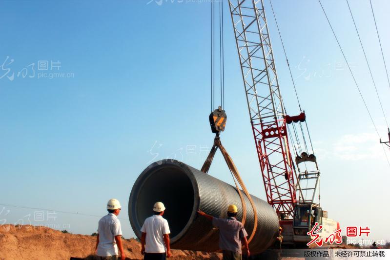 河南滑县:加快推进南水北调配套工程建设_新闻