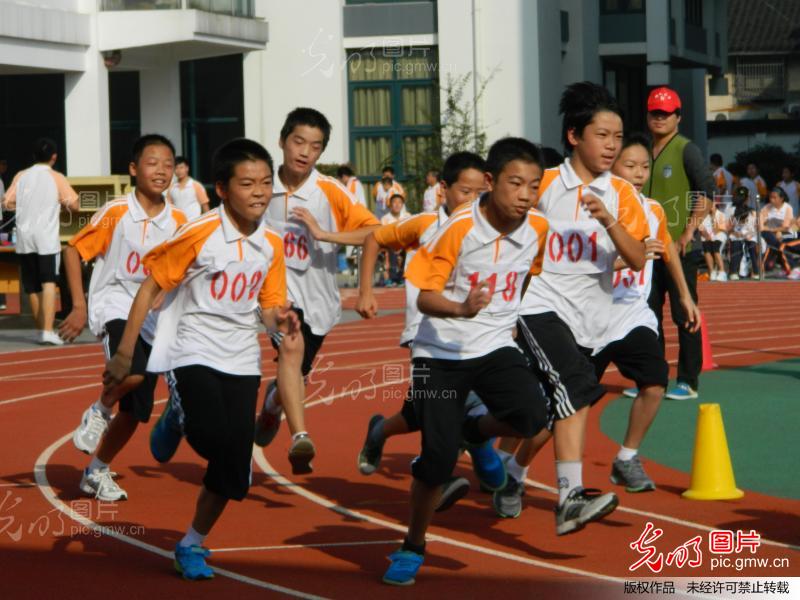 青春因为拼搏而精彩_我与体育群众体育摄影