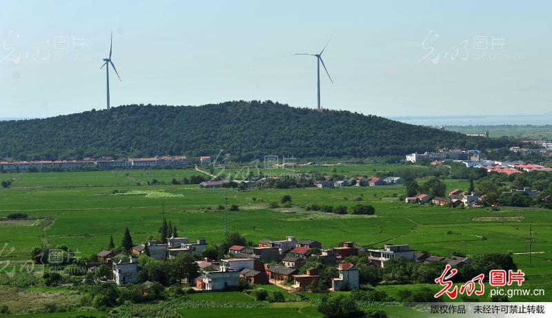 湖南岸槐林镇境内