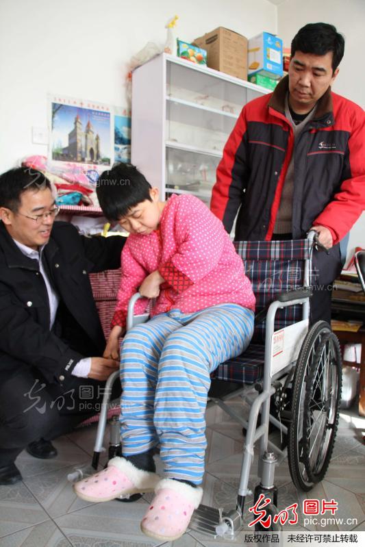 山东滨州:义工发起网络微公益项目救助残疾人