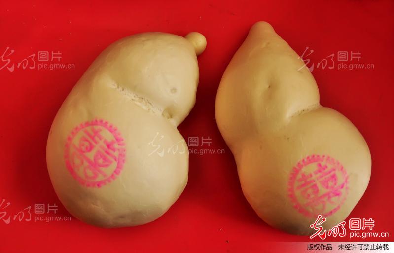 福禄寿禧特色馒头走俏宁波年货会_新闻