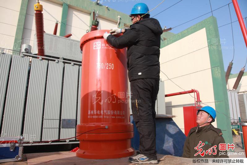 扩建阳信变电站 保三县春节供电_新闻--社会