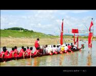 广东鹤山:古劳水乡新龙舟下水仪式_创意--乡土