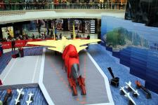 航母STYLE主角歼-15仿真机空降安徽芜湖_新