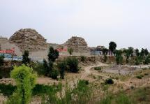 陕西靖边 统万城遗址_蓝色理想