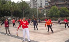 老年柔力球 健身新时尚_唐明润