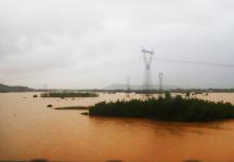 湘南、粤北暴雨导致京广高铁衡阳至广州段大面