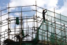 四川攀枝花:高温下的工作者_新闻