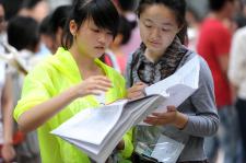 安徽淮南:高考 临阵磨刀_新闻