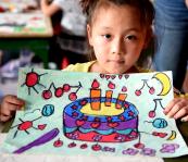 安徽亳州:学画画 度暑假_新闻