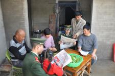 安徽滁州:橄榄绿到乡村话全会_新闻