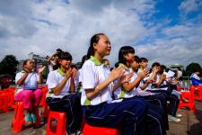 贵州天柱:小学生参加禁毒知识竞赛_龙胜洲