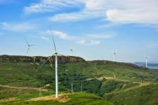 河南洛阳首个风电项目并网发电_田义伟