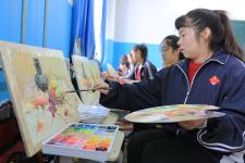 新疆博湖高中美术特长生冲刺全国美术联考_n