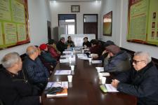 山西永济:组织财政老党员老干部 学习十八届五