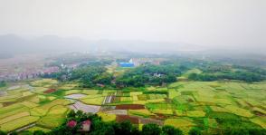 安徽合肥:航拍黄屯老街印象_新闻--自然环境