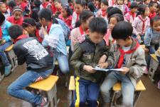 贵州赫章县可乐乡 道路交通安全知识进校园