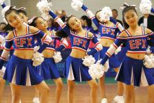 江苏淮安﹕举行中小学啦啦操比赛