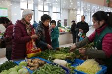 江苏南通首个五星级菜市场元旦开业 周边5万多