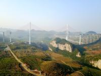 贵州兴义马岭河大桥春色_四季中国