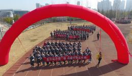 安徽滁州一中学举行高考百日冲刺誓师大会 励