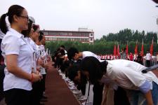 河北鸡泽一中 告别高三 蓄势待考(