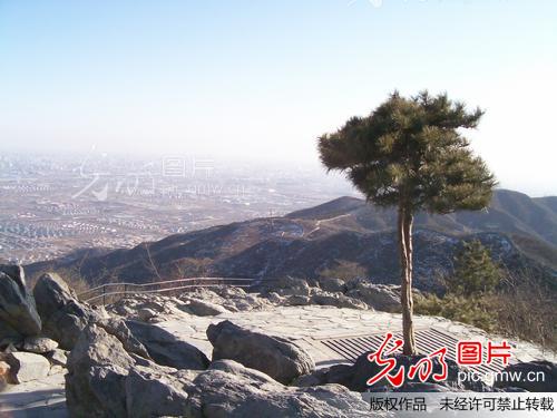 冬季的北京香山风景_景点_ 光明图片分享