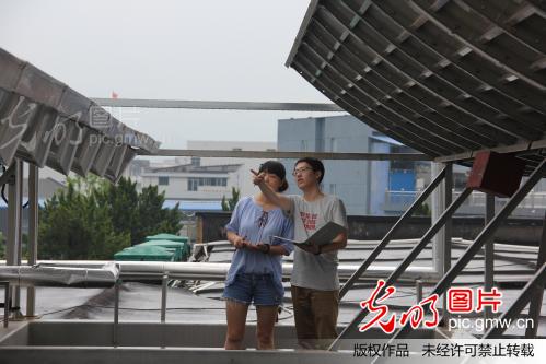 浙江桐庐:针织企业用上太阳能蒸汽发生器 _何