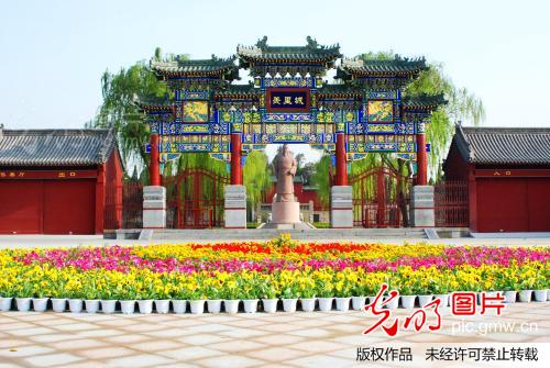 周易发祥地---河南汤阴羑里城风光_创意--风光