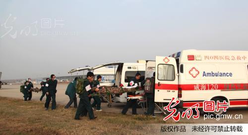 威海人防专业队 参与济南军区空军黄海-2013