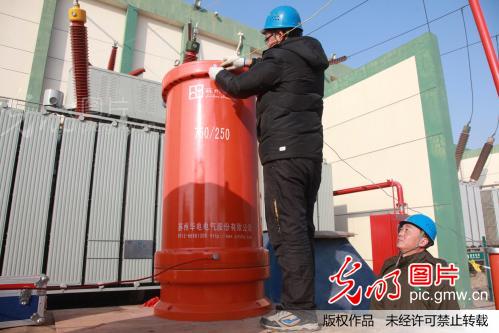 扩建阳信变电站 保三县春节供电_新闻--社会