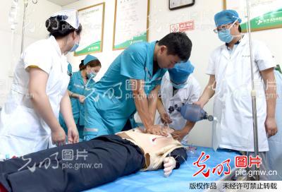 乐平大连医院举行突发公共卫生事件应急医疗