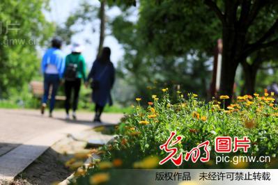湖南衡阳:天气放晴 乐享春日暖阳(