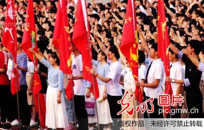 河北鸡泽一中 告别高三 蓄势待考(